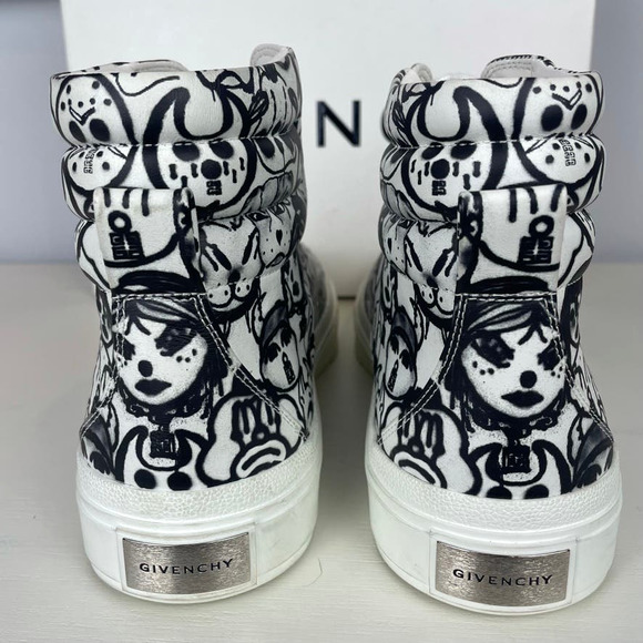 Givenchy X Chito City High-Top Dog Print Sneakers - Picture 5 of 11